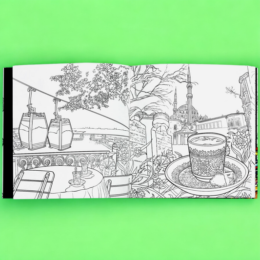 التلوين للناشئة والكبار: زخرفيات