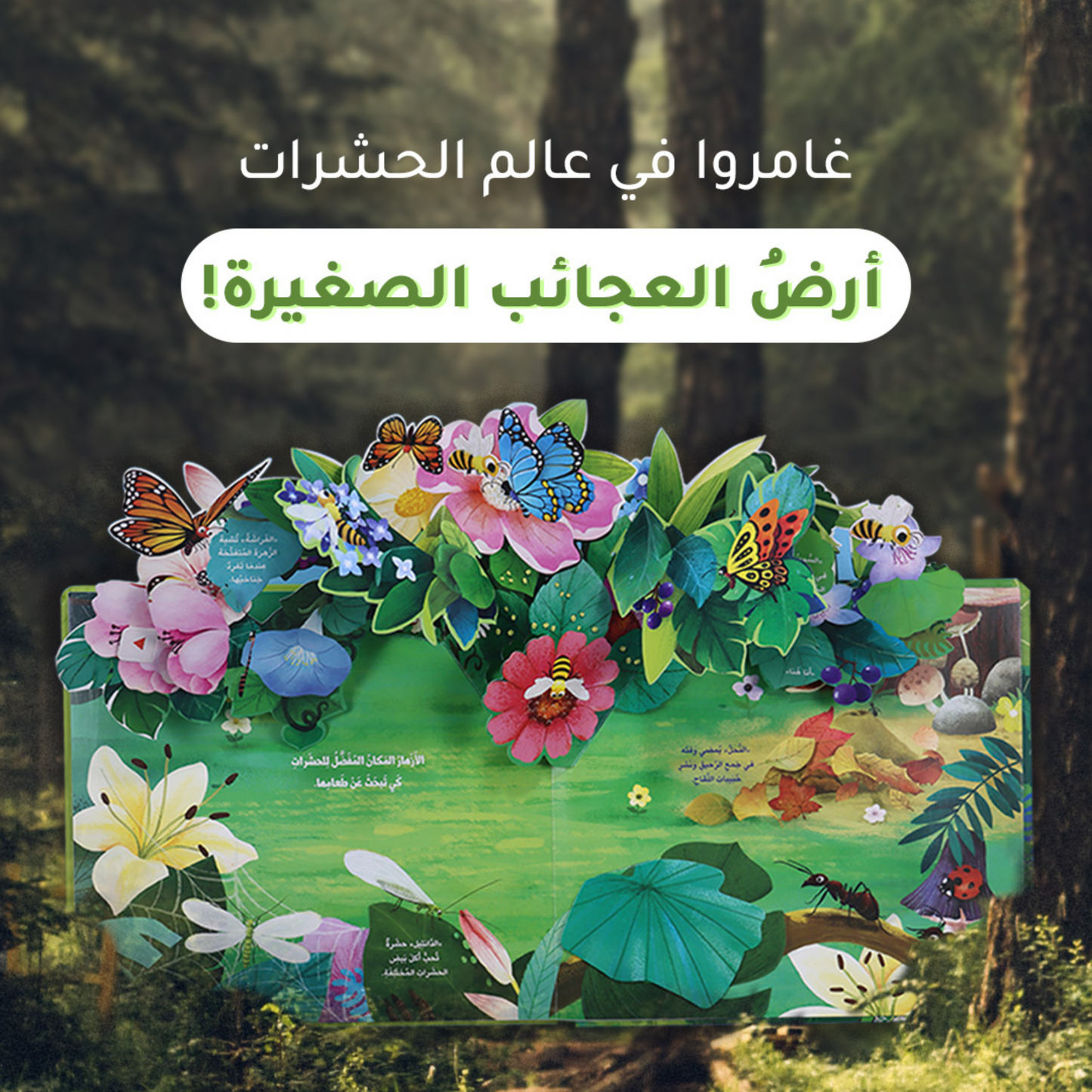 الصور تعرض صور داخلية لصفحات من مجموعة مملكة الحيوان ثلاثية الأبعاد