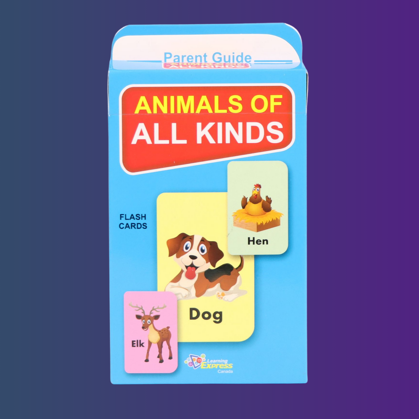 Learning English Flash cards for Kids - 5 Sets