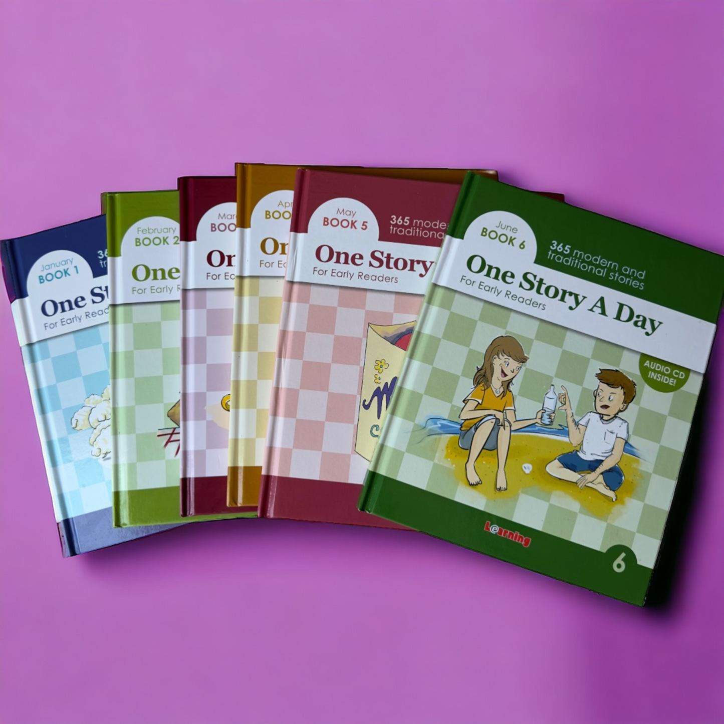 ( 365 قصة ) قصة كل يوم - One story a day (12 Books + 12 CDs)