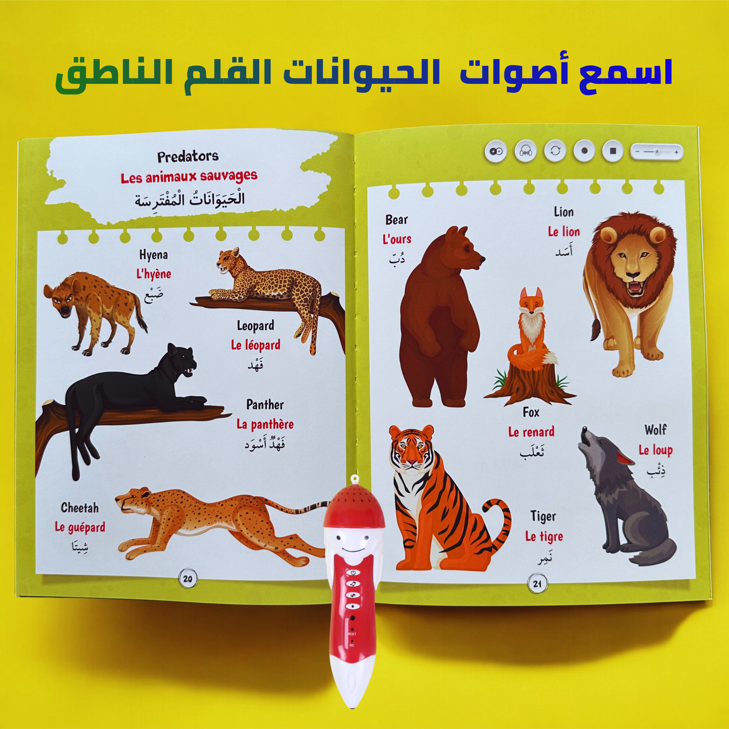 Look Listen and Learn 22 books ( عربي - إنجليزي )