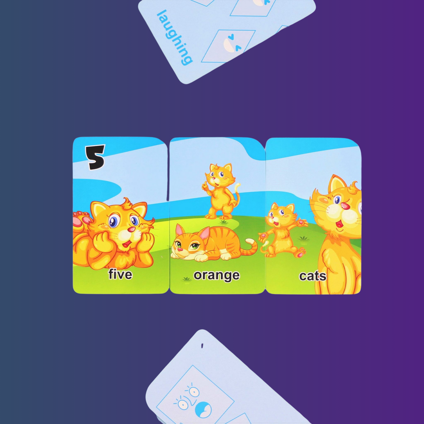 Learning English Flash cards for Kids - 5 Sets