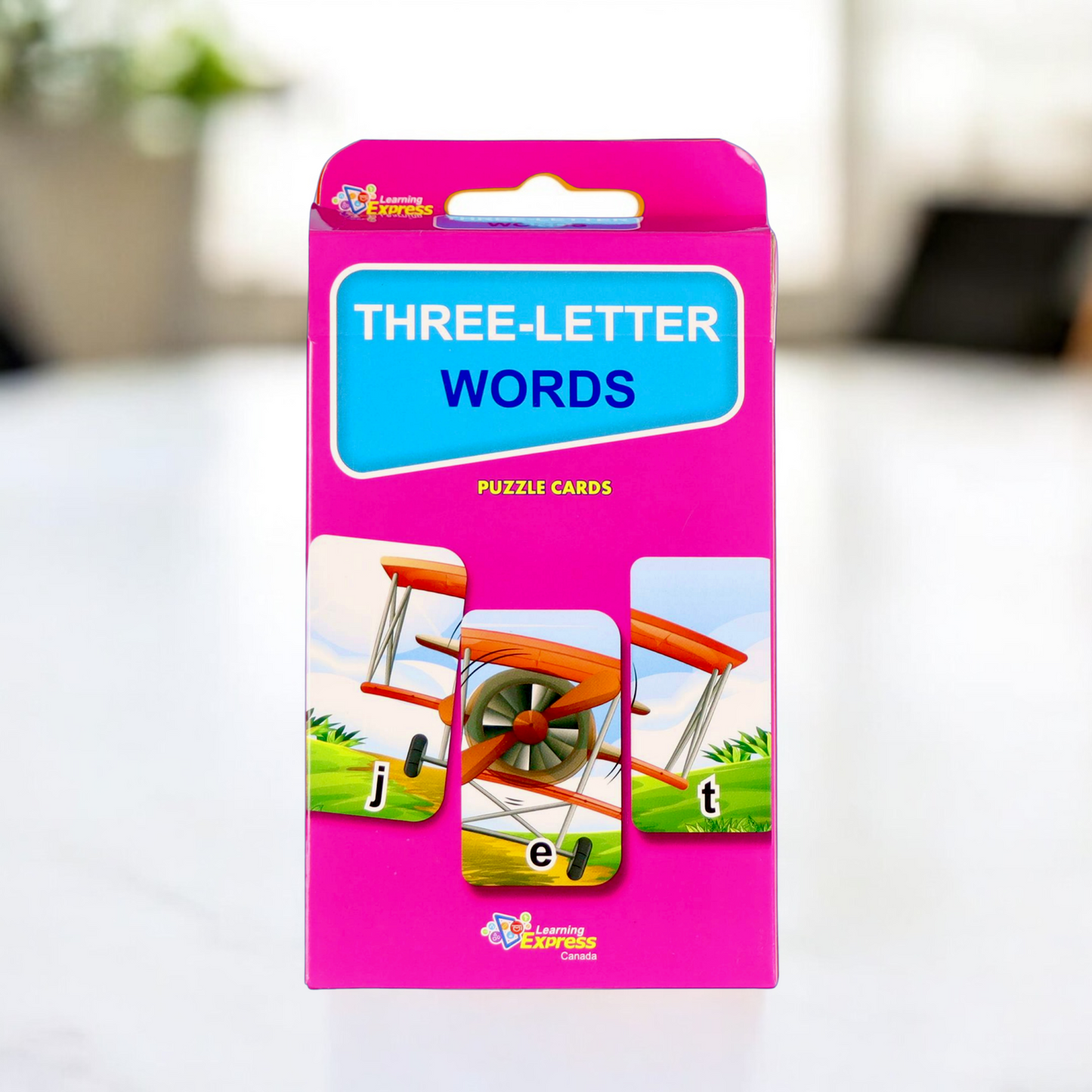 Learning express Kids Cards ( Three - Letter Words )