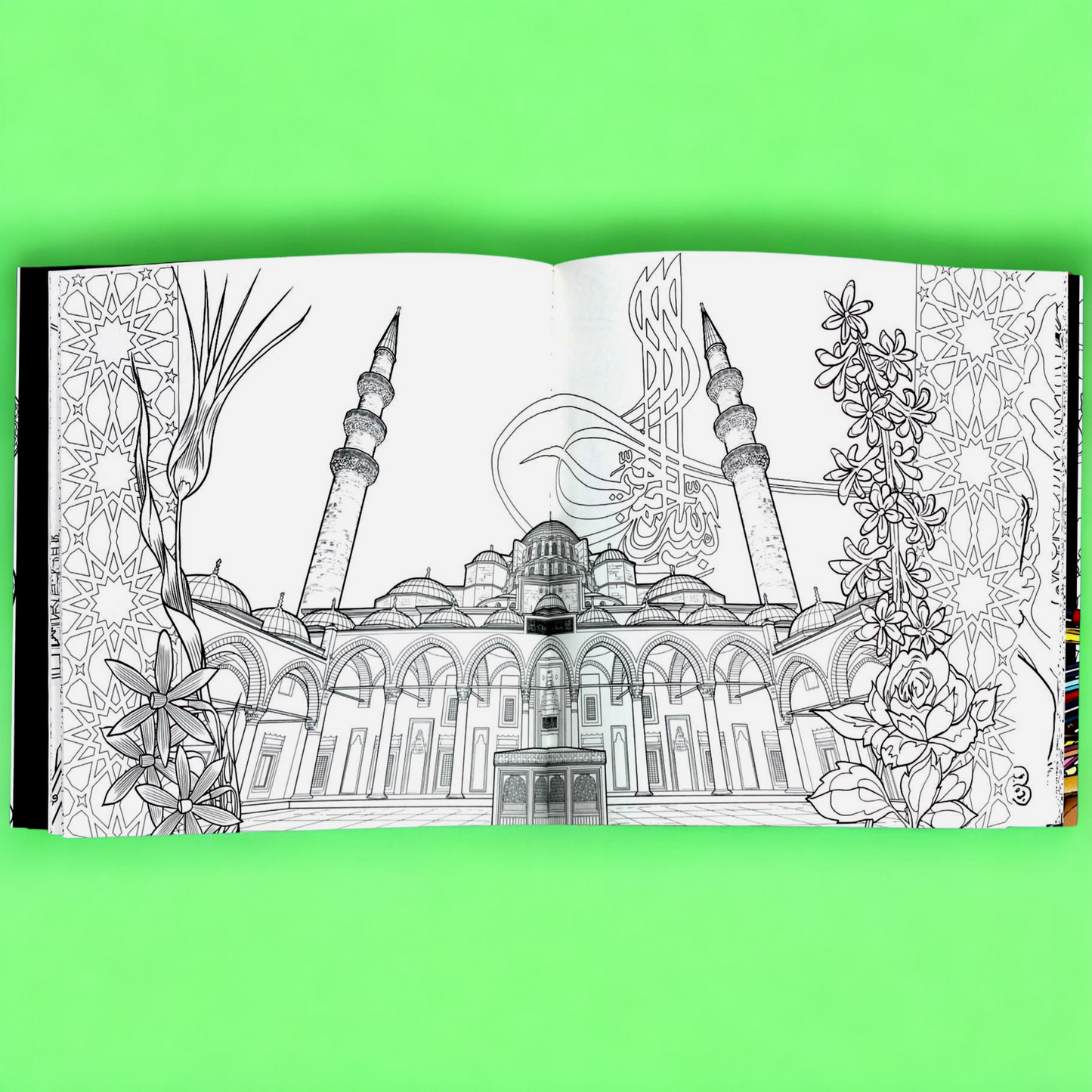 التلوين للناشئة والكبار: زخرفيات