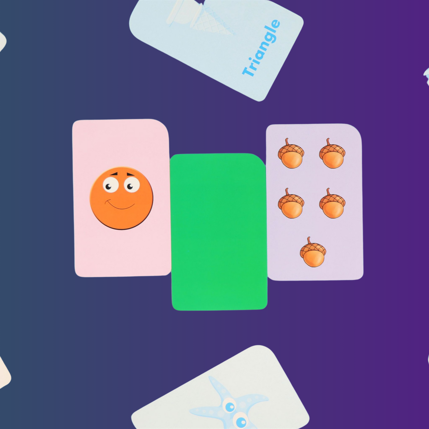Learning English Flash cards for Kids - 5 Sets